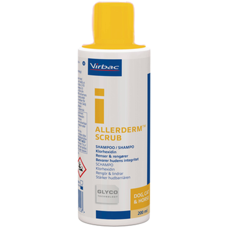 Virbac - Allerderm skrubbesjampo 200 ml - Hund - Pelspleie Trim- og hundebad - Hundesjampo - ZOO.no