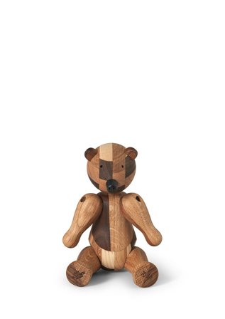 Kay Bojesen Bjørn Reworked Jubilæum Lille Mix Træ, Tøj & Bolig, Indretning, Figurer Og Pynt