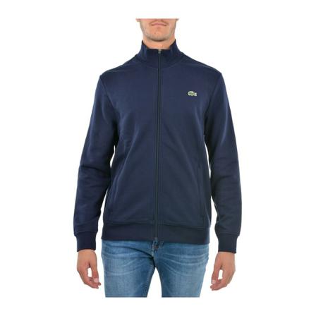 Lacoste, Zip-throughs Blauw, Heren, Maat:L