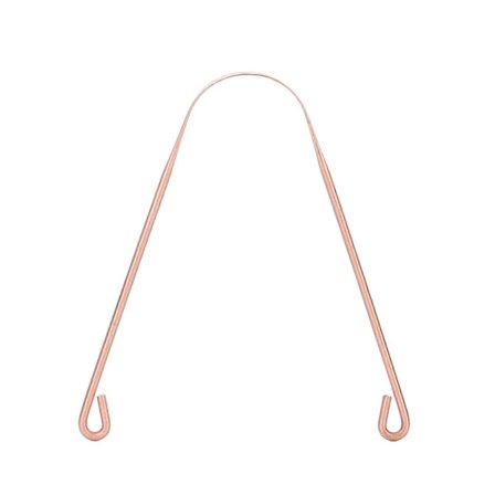 Tungeskrape Ren Kobber Tungerenser Fjerning av Dårlig Ånde Oppretthold Oral Hygiene Skrape YMMR)