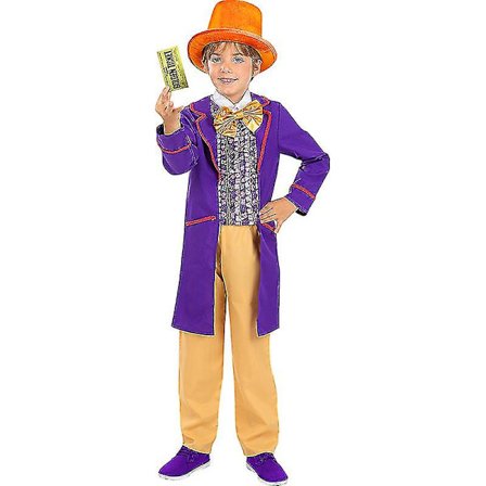 Drengenes Charlie og Chokoladefabrikken Halloween Willy Wonka Oppa Cos Kostume Kostumer