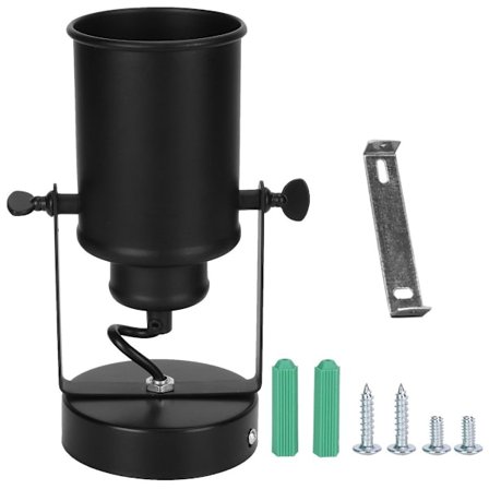 Retro seinävalaisin Taottu rauta Antiikki seinävalaisin KLB:lle