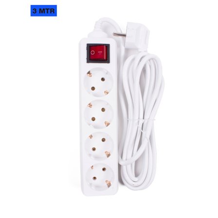 Grenuttag 4-vägs jordat brytare 3 m