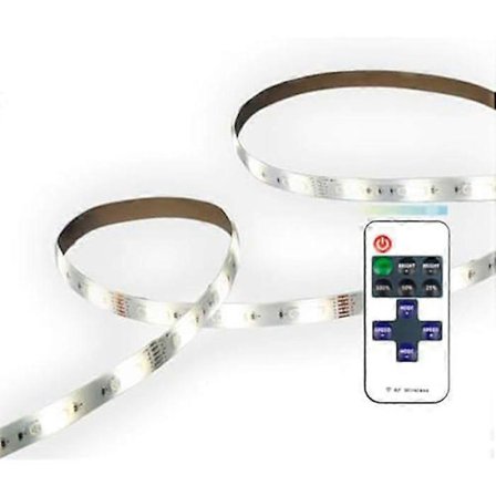 LED-strip - KSIX SMART YOUR TECH - 5 m - 2400 lm - Vit CCT - Fjärrkontroll