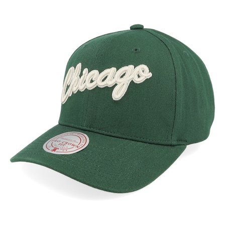 Mitchell & Ness - NBA Grün adjustable Cap - Chicago Bulls Green/Cream Pro Crown Green Adjustable @ Hatstore