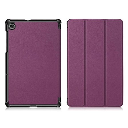 Lenovo Tab M10 HD Gen 2 tri-fold flipfodral i läder - Lila