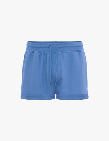 Women Organic Sweatshorts - Sky Blue - L