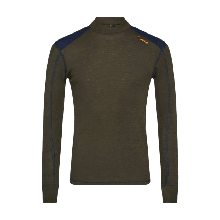 Dovre Långärmad Undertröja | 100% Ull Grön Underlinnen & t-shirts Herr XXL