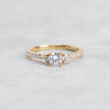 Förlovningsring Oleander, 18K Rödguld - Förlovning- och vigselringar