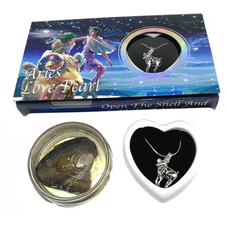 Love Pearl Creations Zodiac Wish Kit med anheng halskjede