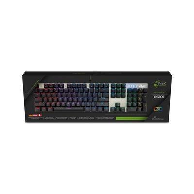 MediaRange Gaming Series MRGS101 - tastatur - QWERTZ - Tysk - svart, sølv