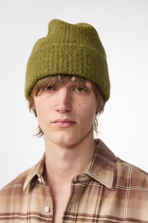 NN.07 Boris Beanie 60012 Mütze Herren Grün
