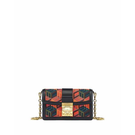 MCM Shoulder Bags Sort, Dame Skuldertasker, Størrelse: ONE Size