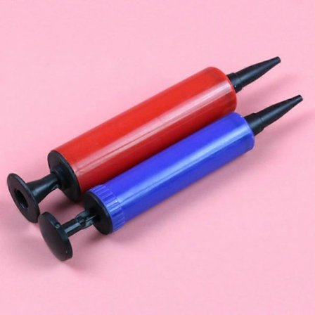 2 stk. Bærbar boldpumpe Håndskub Luftpumpe til balloner Oppusteligt legetøj Folie Luftballon Bryllup Valentinsdag Fødselsdagsfest Værktøj[WSY]