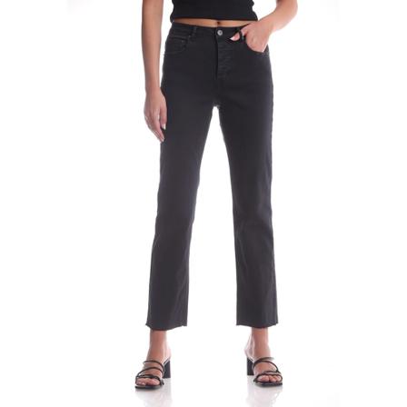 Bianco Gianna straight , Zwart , Dames , Maat: S Boyfriend Jeans