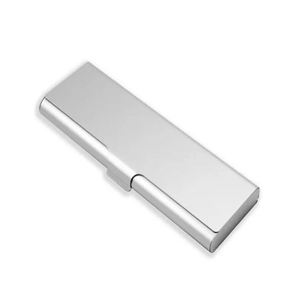 Metal Aluminum Pencil Case Costom Logo Student Stationery Box Pen Box Pencil Case Gift Box Metal Pencil Box