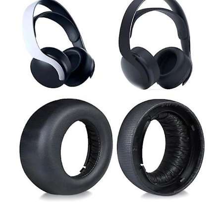 Öronkuddar för PS5 Pulse 3D Headset - Ersättningskuddar, Öronkuddar, Öronöverdrag