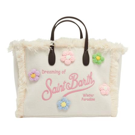 MC2 Saint Barth, Clutches Wit, Dames, Maat:ONE Size