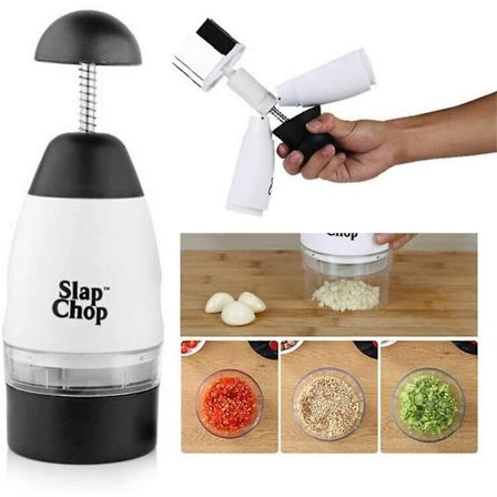 Hvidløgshakker Madhakker Slap Chop Frugt & Grøntsags Rivjern Køkkenudstyr