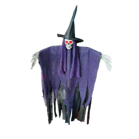 Halloween Hängande Spöke Skrämmande Läskigt Glödande Spöke Dekoration