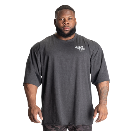 T-shirts GASP HTK Iron T-shirt Grå - Bodyman.dk