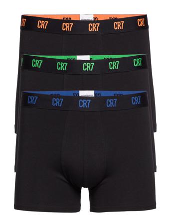 Cr7 Basic, Trunk, 3-Pack Boksershorts Svart CR7