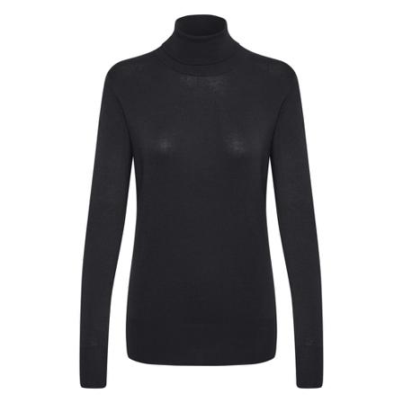 Kaffe, Astrid Roll Neck Zwart, Dames, Maat:L