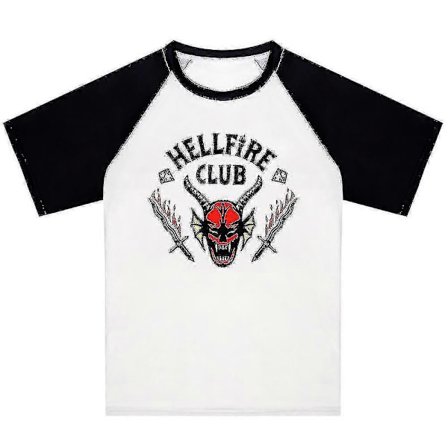 Stranger Things 4 Hellfire Club T-shirt - Perfekt Stil4{f2}