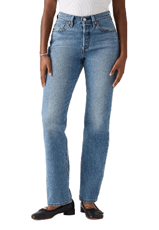 Levi's 501 Curve Jeans Dam Blå W29/L32