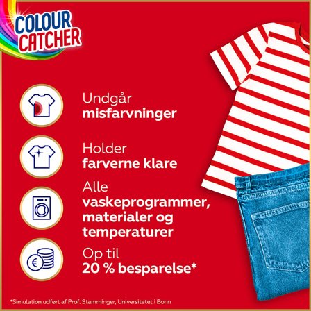 Dylon Colour Catcher Colour Protection Sheets 10 Ark, Tøj & Bolig, Husholdning, Tekstilpleje