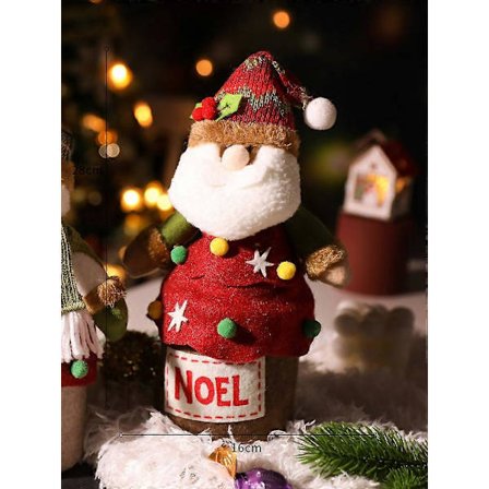 Snögubbe Gammel Mann Jul Eplepose Julaften Julefrukt Fløyelspose Fløyelspose Julegave Gammel Mann F