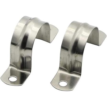25mm rustfritt stål 304 slangeklemme type U rørklemme 20 stk rørklemme kobling bøyle 20 stk engros
