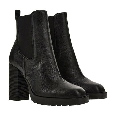 Hogan Heeled Laarzen , Zwart , Dames , Maat: 37 EU Enkellaarsjes