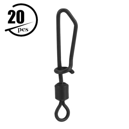T-formet Snap Swivel Fiskeredskap Rullende Svivel