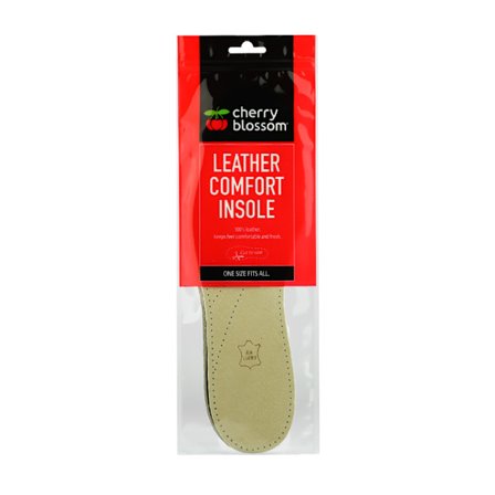 Cherry Blossom Läder Komfort Innersula En Storlek En Färg