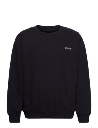 Svea R Crew Silver Print Black Svea