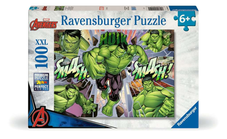 MARVEL - The incredible Avenger Hulk - Pussel 100 Bitar XXL