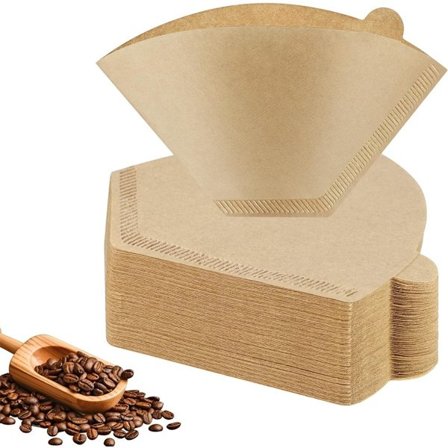 Kahvisuodatinpaperi 200 kpl valkaisematon viuhkamainen kahvisuodatin suodattimet klassiset suodatinpussit korisuodattimet kahvi 