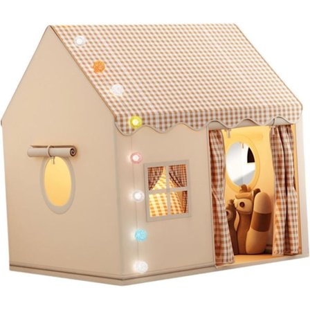 Play Tent for Kids / Kids Tent - Indoor Tent with Windows, Perfect as a Children's Playhouse and Sleeping Place