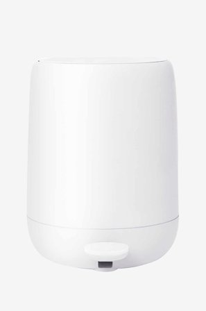 Blomus - Pedalhink Sono 5L - Vit - Badrumstillbehör - Från Homeroom