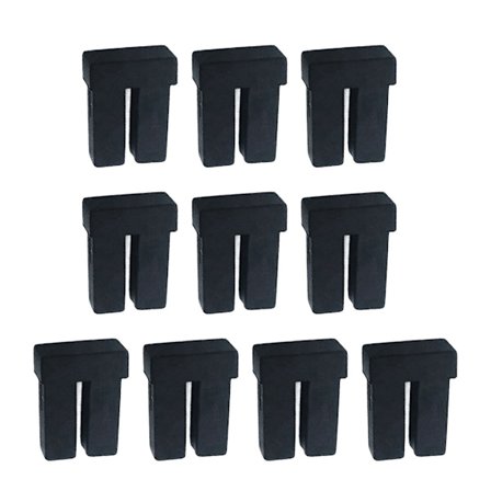 100 st LC Två Fiber Dammskydd Silikon Dammskydd för SFP Optiska Moduler