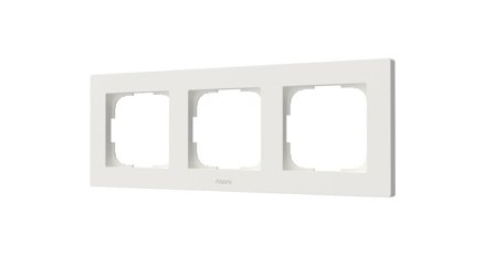 Aqara Switch Frame H2 EU (3-gang) White