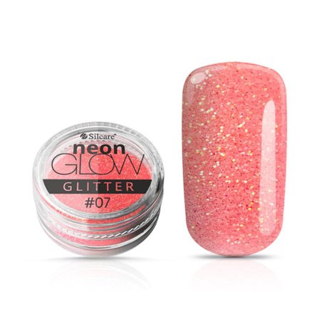 Silcare - Neon Glow Glitter - 07 - 3 gram