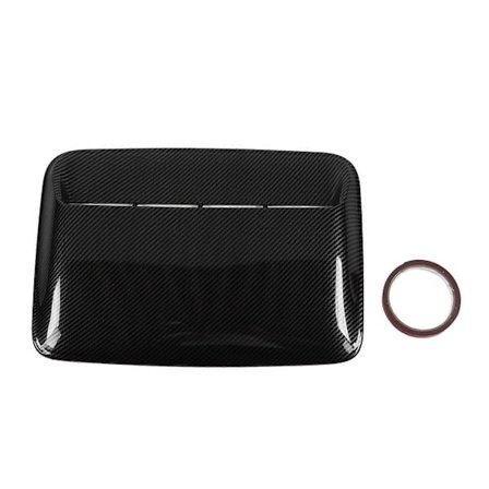 Universal Hood Scoop Cover til Bilmodifikation Udskiftning Renovering Kulfiber