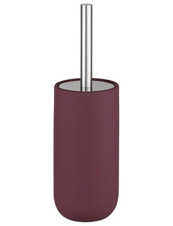 Mette Ditmer Lotus Play Toilet Brush Holder (2 Handles) - Burgundy - H21XØ10CM