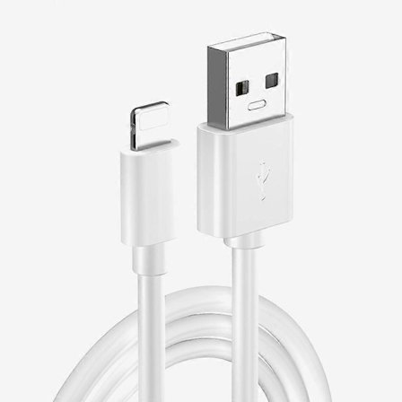 1,5 m iPhone-lader 5-pakning, Lightning-kabel ca. 1,5 m MFi-sertifisert lang ladekabel 1,8 m, kompatibel med Apple iPhone 11/Pro/Max/SE/X/