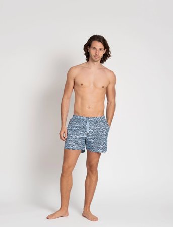 The Resort Co. Classic Swim Shorts Formentera - Blue - XXL 39 cm