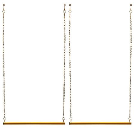 2stk Loftmonteret hængende tøjstativ Beklædningsholder