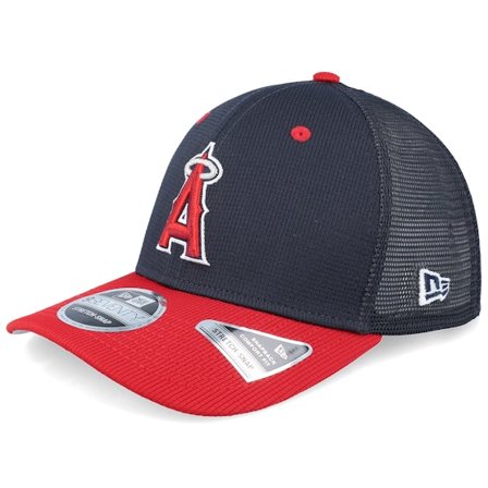 New Era - MLB Blau trucker Cap - Los Angeles Angels MLB Batting Practice 9SEVENTY Navy/Red Trucker @ Hatstore