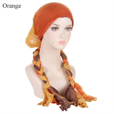 Turban Hat Tørklæde ORANGE
